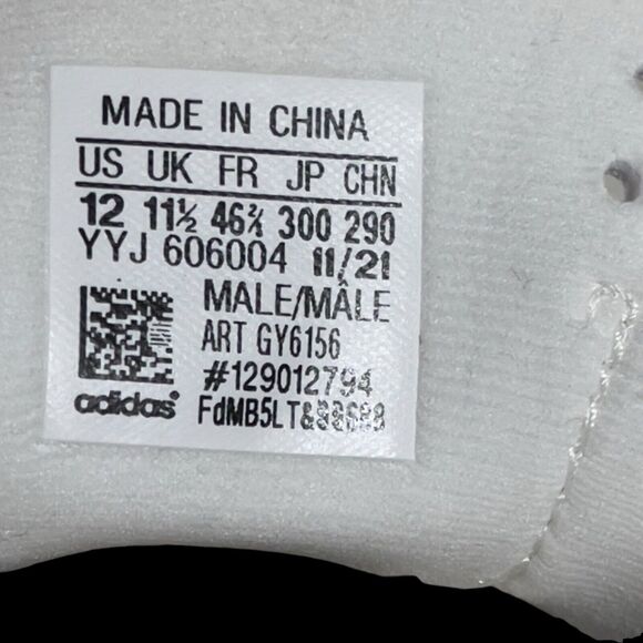 Adidas Adizero X Allbirds Sneakers White Multicolor Semi Turbo GY6156 Size 12 - Picture 7 of 9